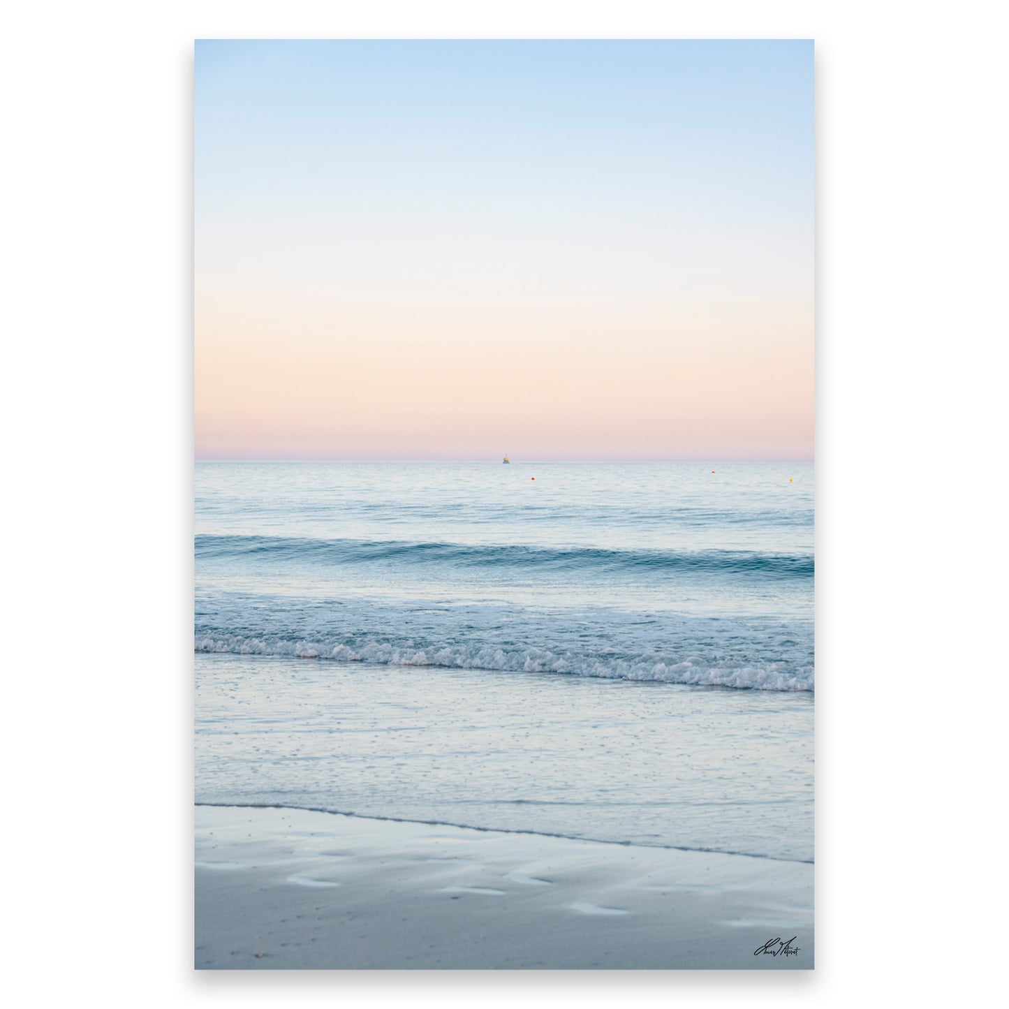 Sunset sur la Grande Plage - 022440