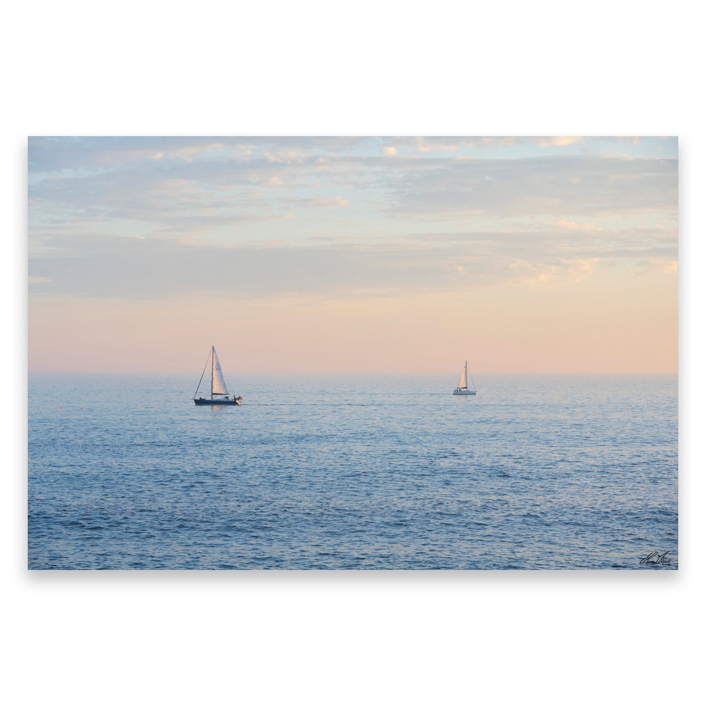 Sunset voiliers - 022463 - Fine ART