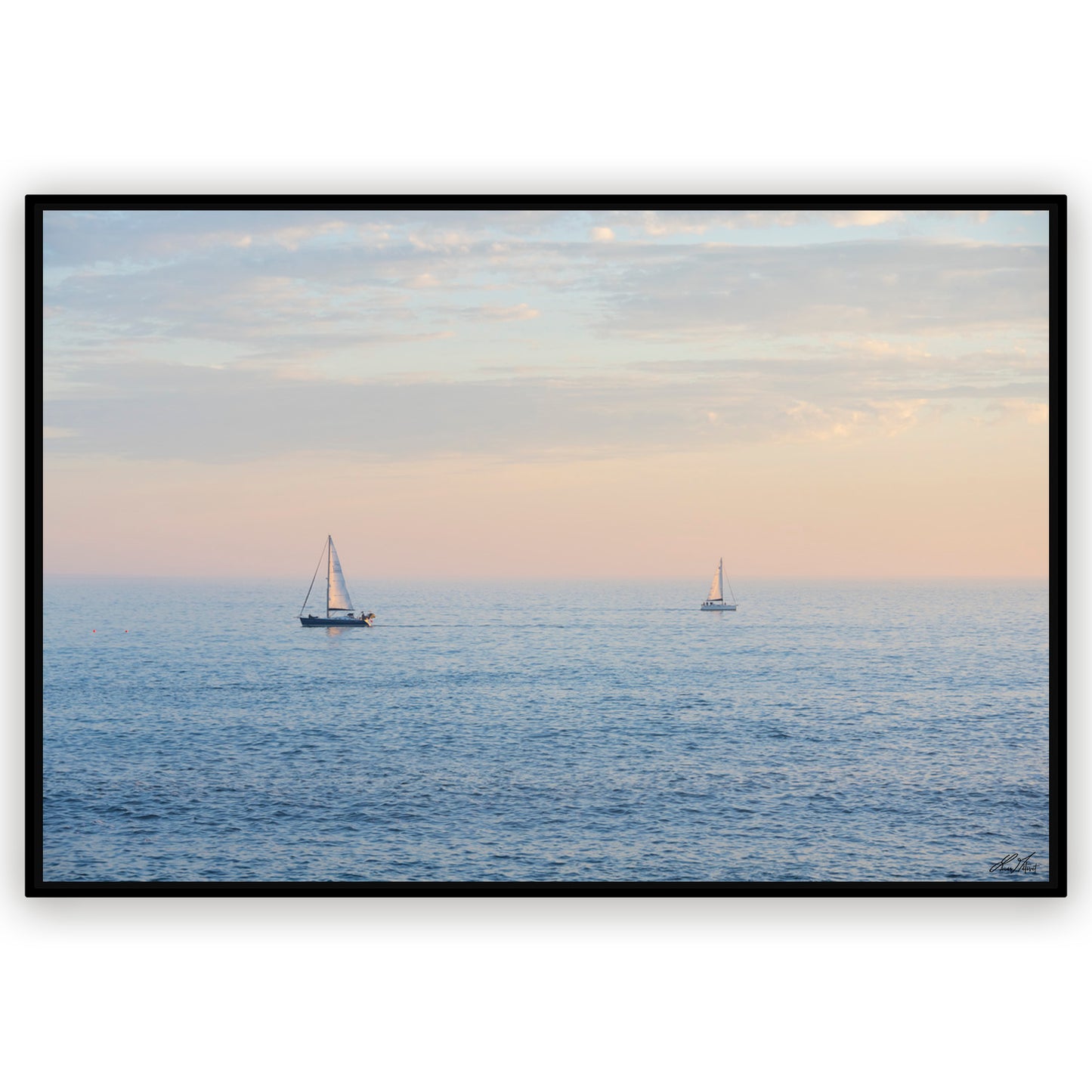 Sunset voiliers - 022463 - Fine ART
