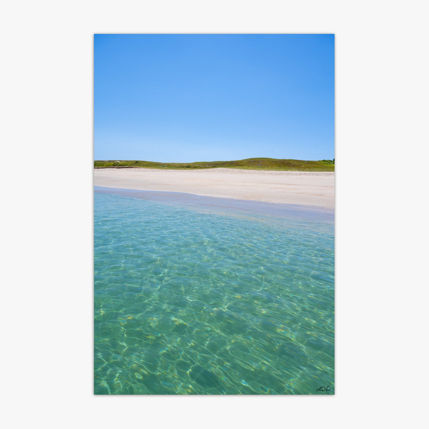 Plage de sable fin, Hoedic - 0242786 - Fine ART