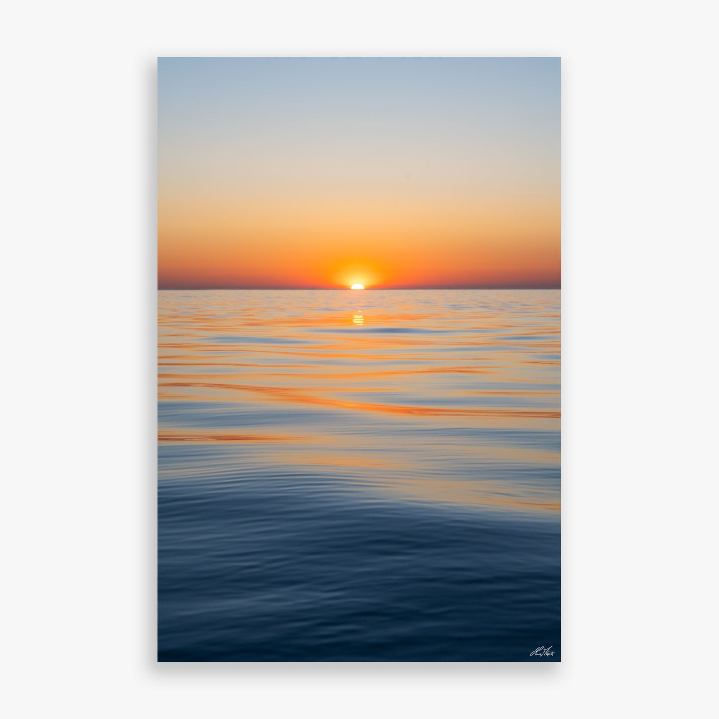 Coucher de soleil en mer - 0255976