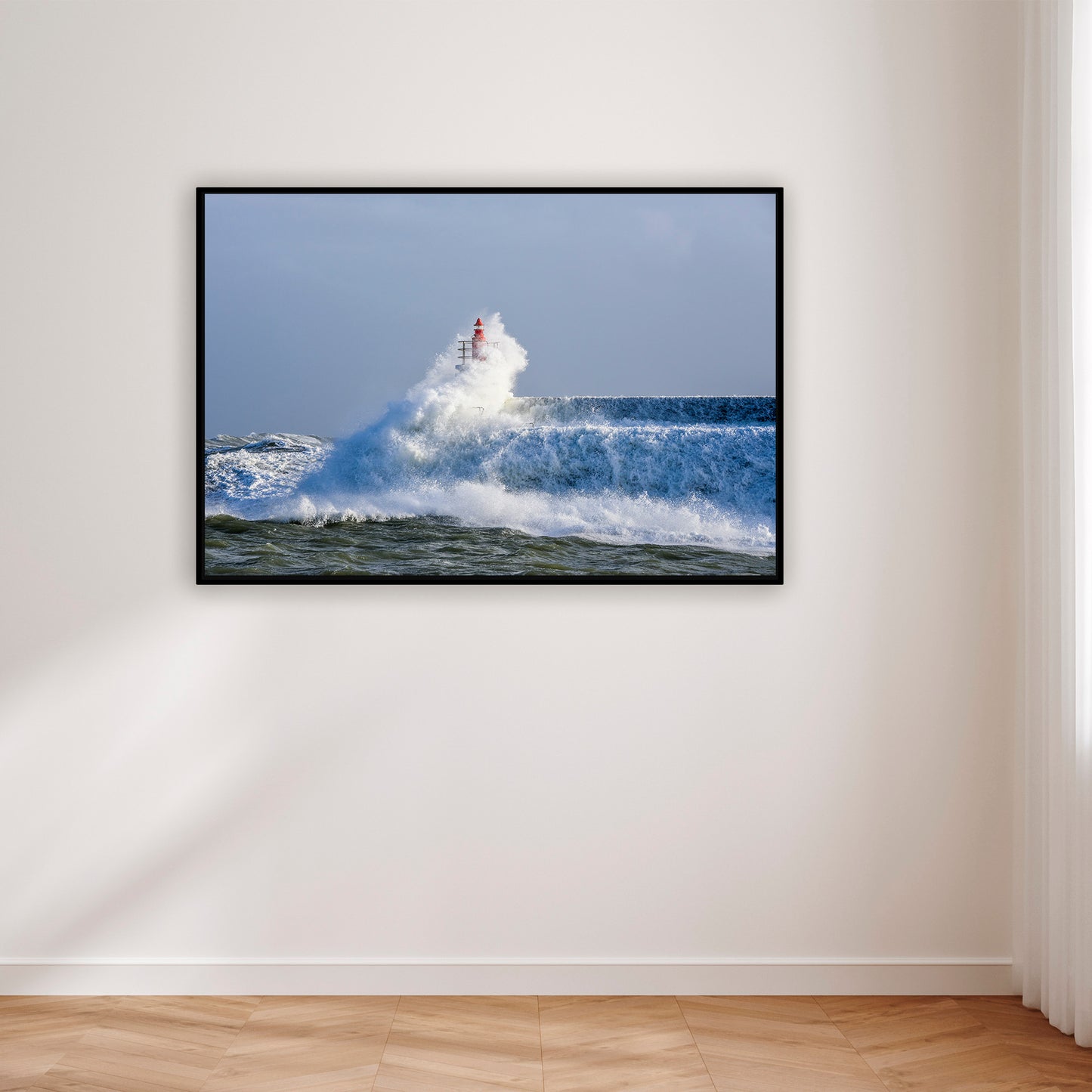 Le Phare de Port Maria sous la houle