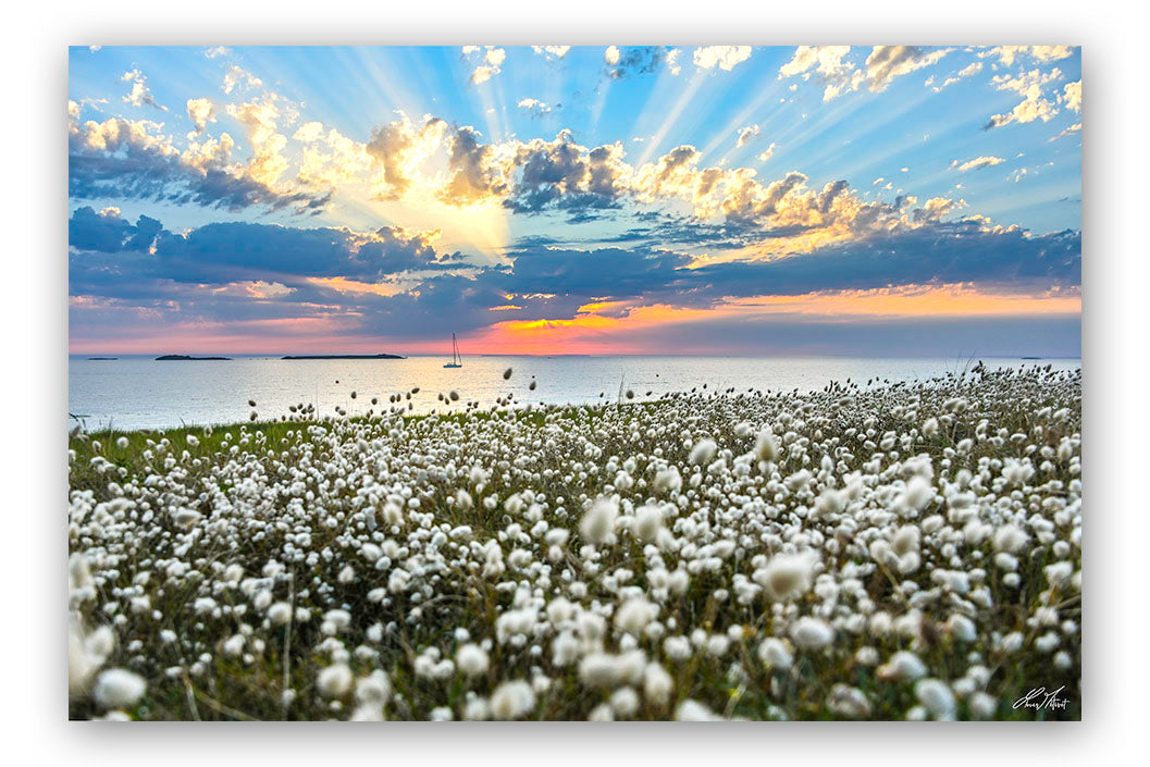 Sunset coloré à Penthievre