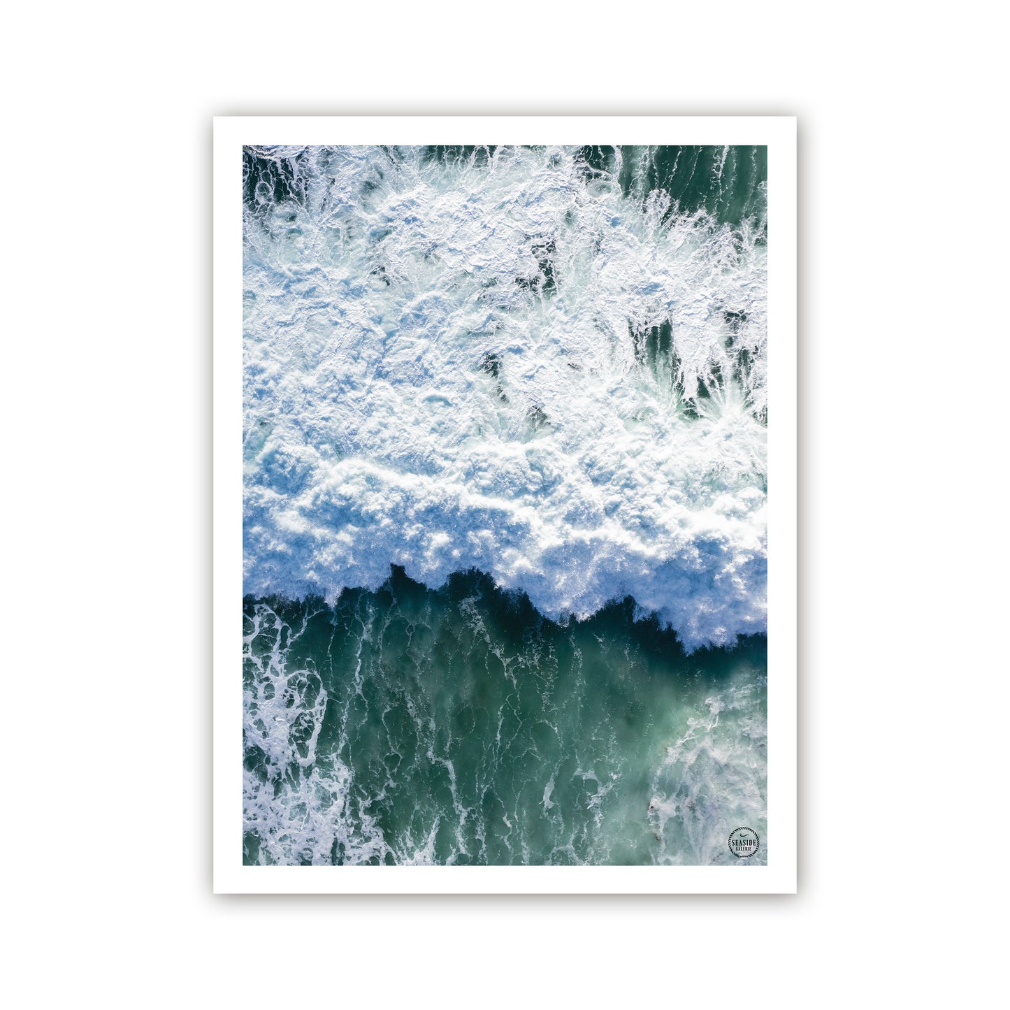 AFFICHE - Vague mousse