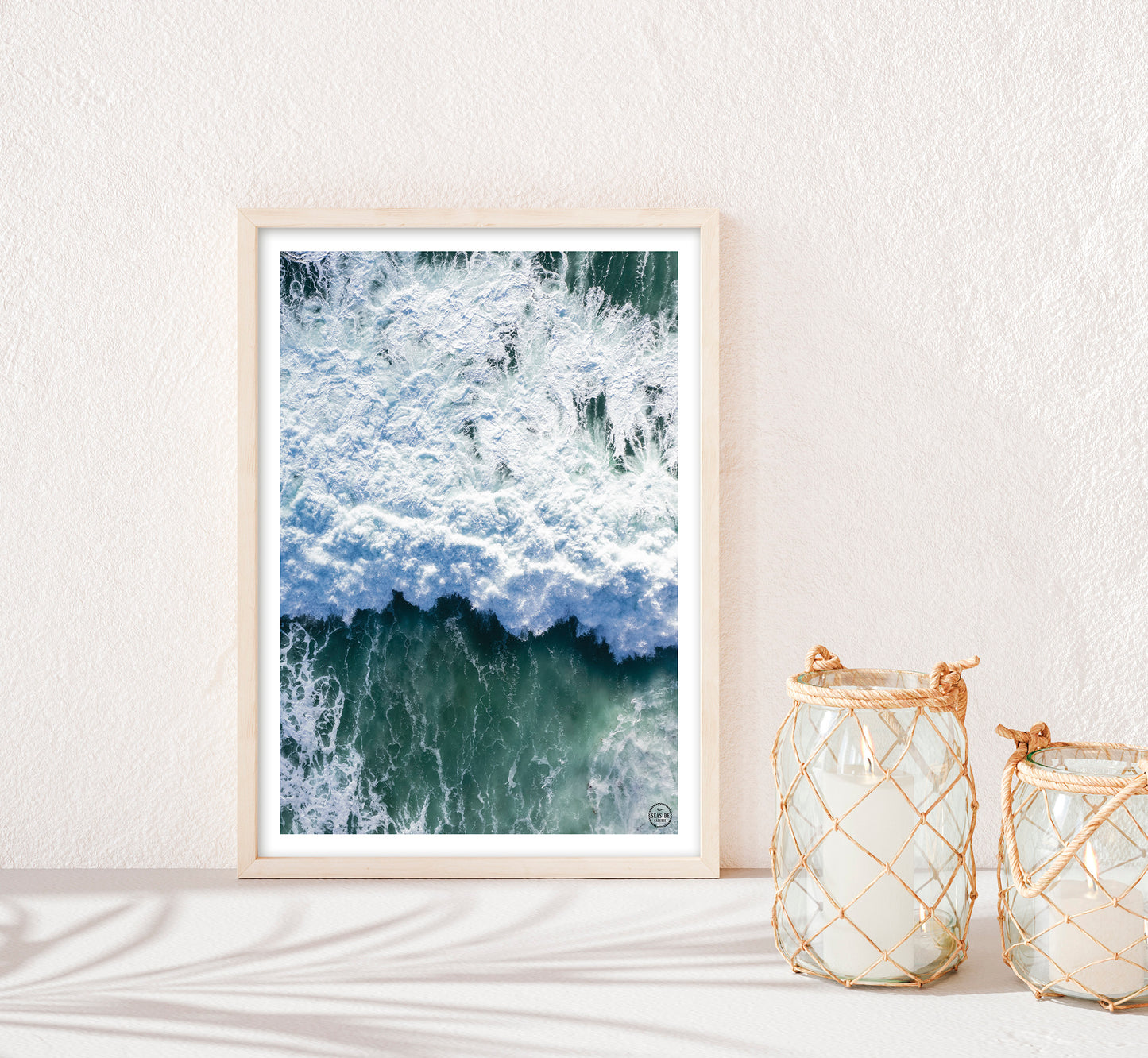 AFFICHE - Vague mousse