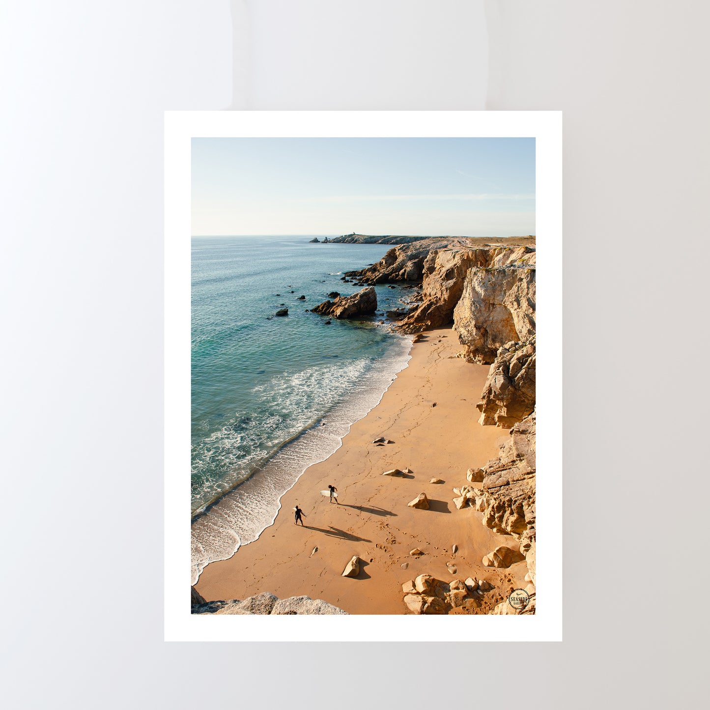 AFFICHE - Port Rhu - Surf Quiberon