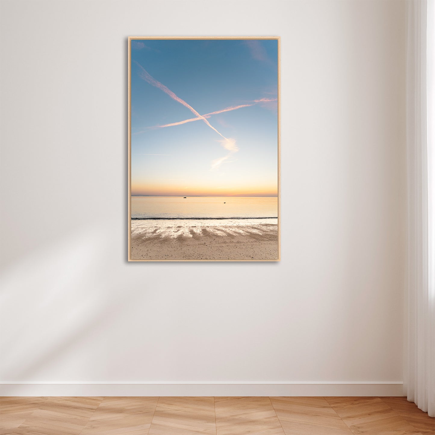 Coucher de soleil plage - Fine ART - 8813