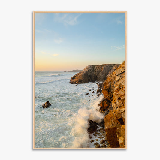 port rhu - quiberon côte sauvage - tirage photo - louis métivet