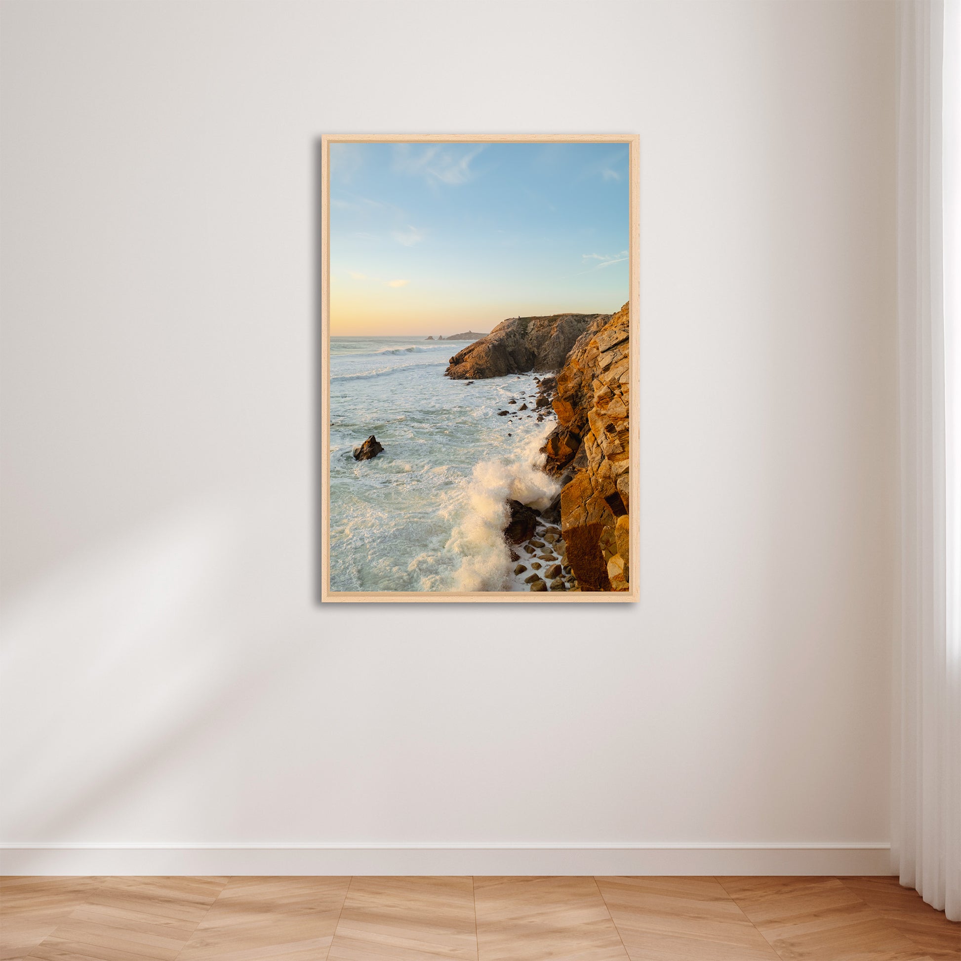 port rhu - quiberon côte sauvage - tirage photo décoration - louis métivet