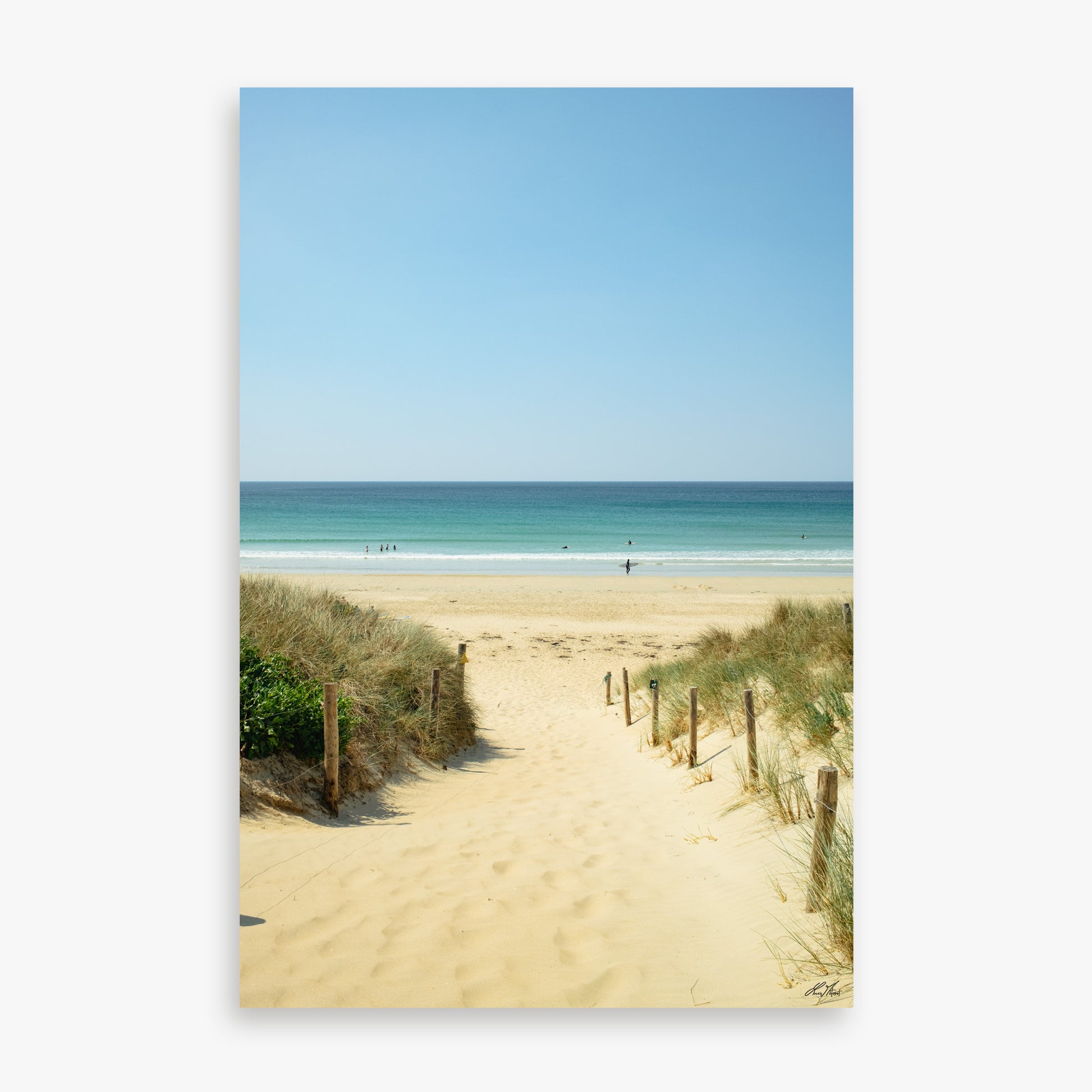 surf la guerite - plouharnel - bretagne - tirage photo - louis métivet