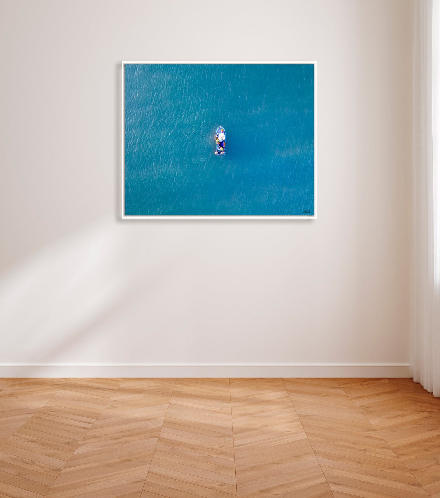 OEUVRE 0682 - Bateau de pêche