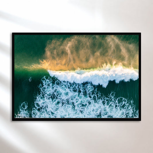 OEUVRE 0770- Vagues côte sauvage