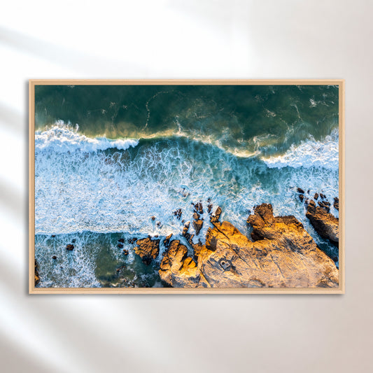 OEUVRE 0792- La Côte Sauvage