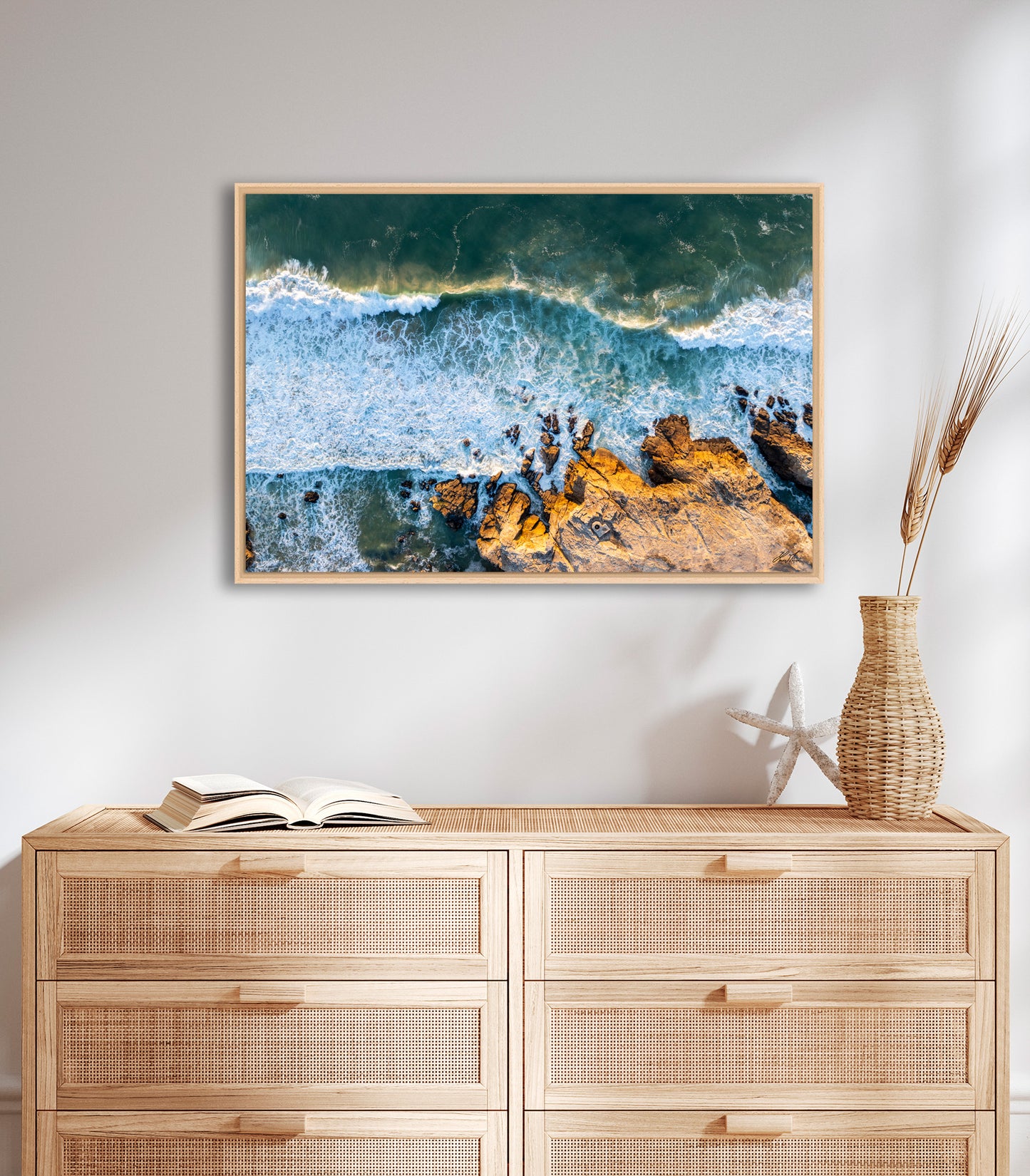 OEUVRE 0792- La Côte Sauvage