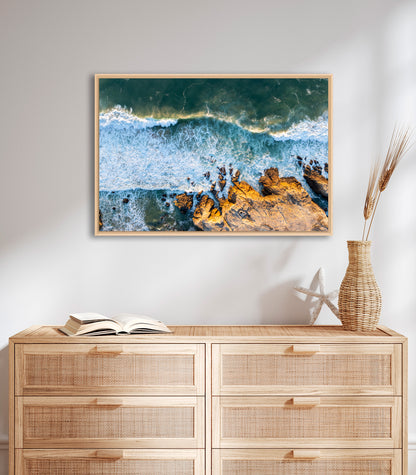 OEUVRE 0792- La Côte Sauvage