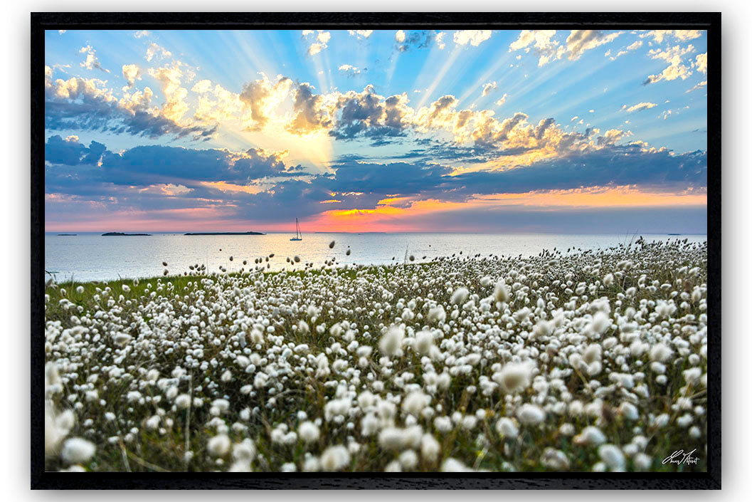 Sunset coloré à Penthievre