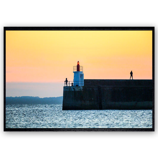 Sunset sur le Quai de Port Maria - 9286 - Fine Art