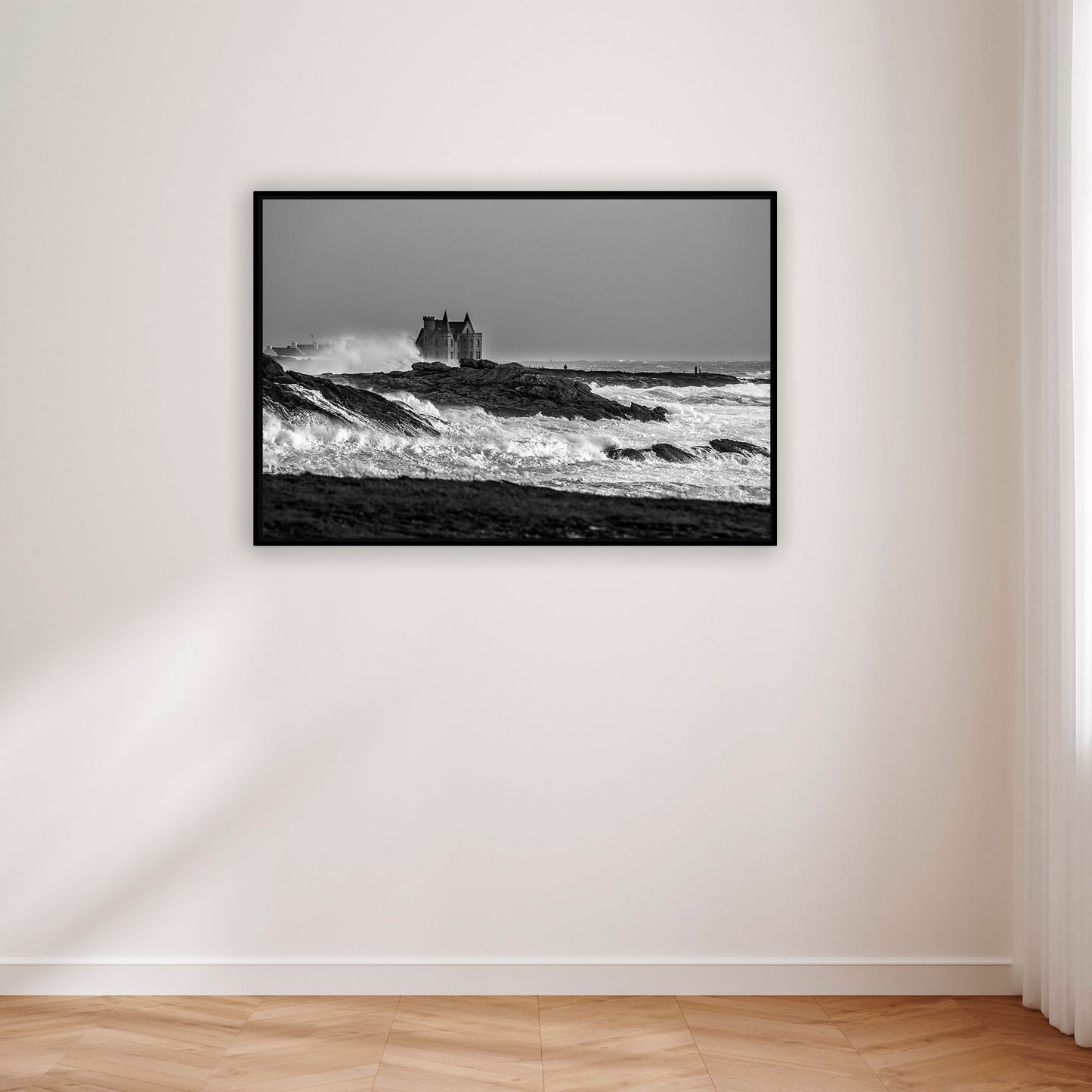 Chateau Turpault dans la tempête - Quiberon