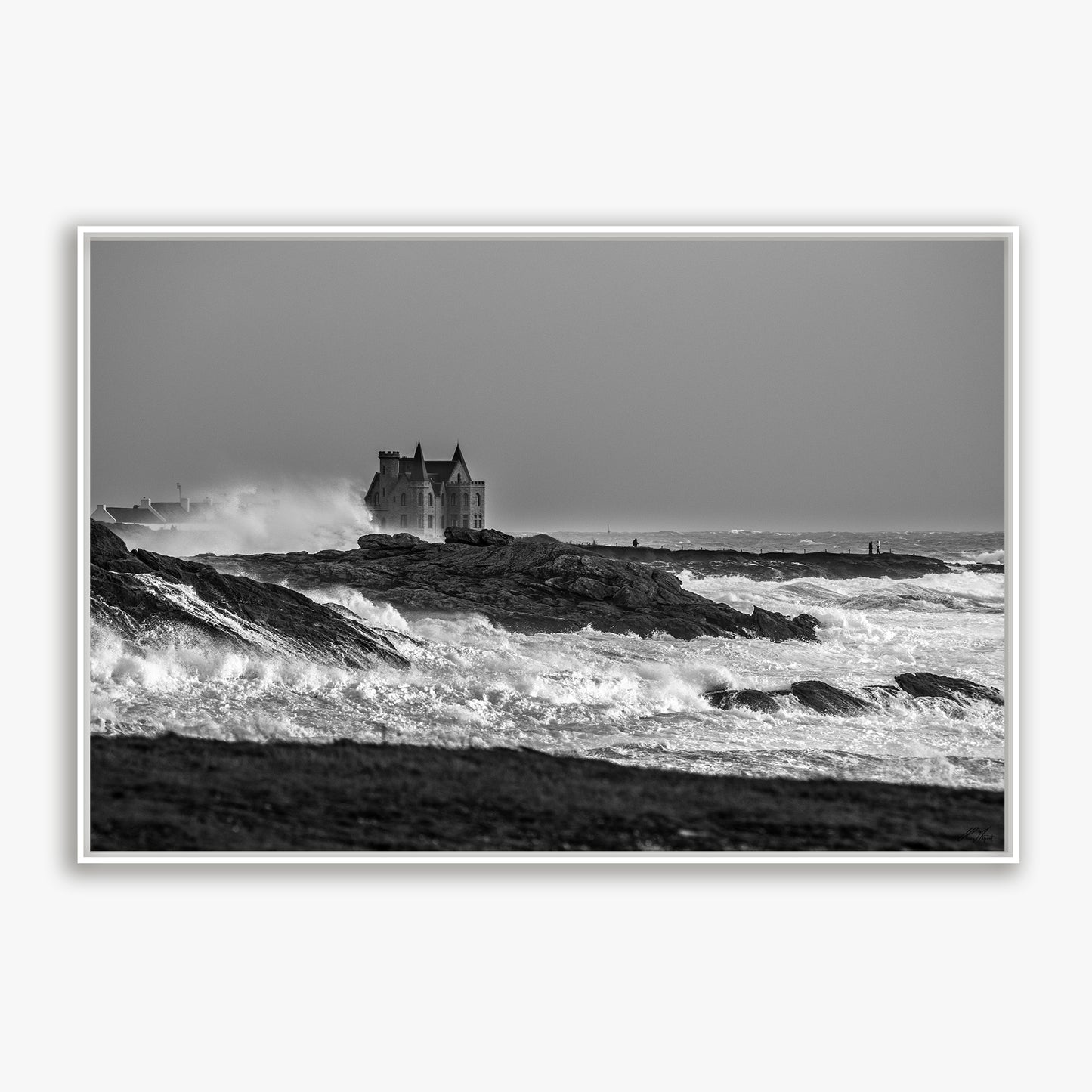 Chateau Turpault dans la tempête - Quiberon