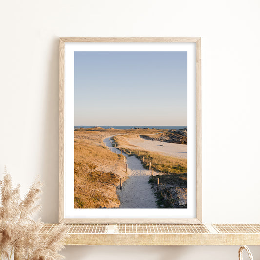 AFFICHE - Chemin côtier - Quiberon