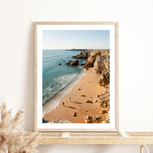 AFFICHE - Port Rhu - Surf Quiberon