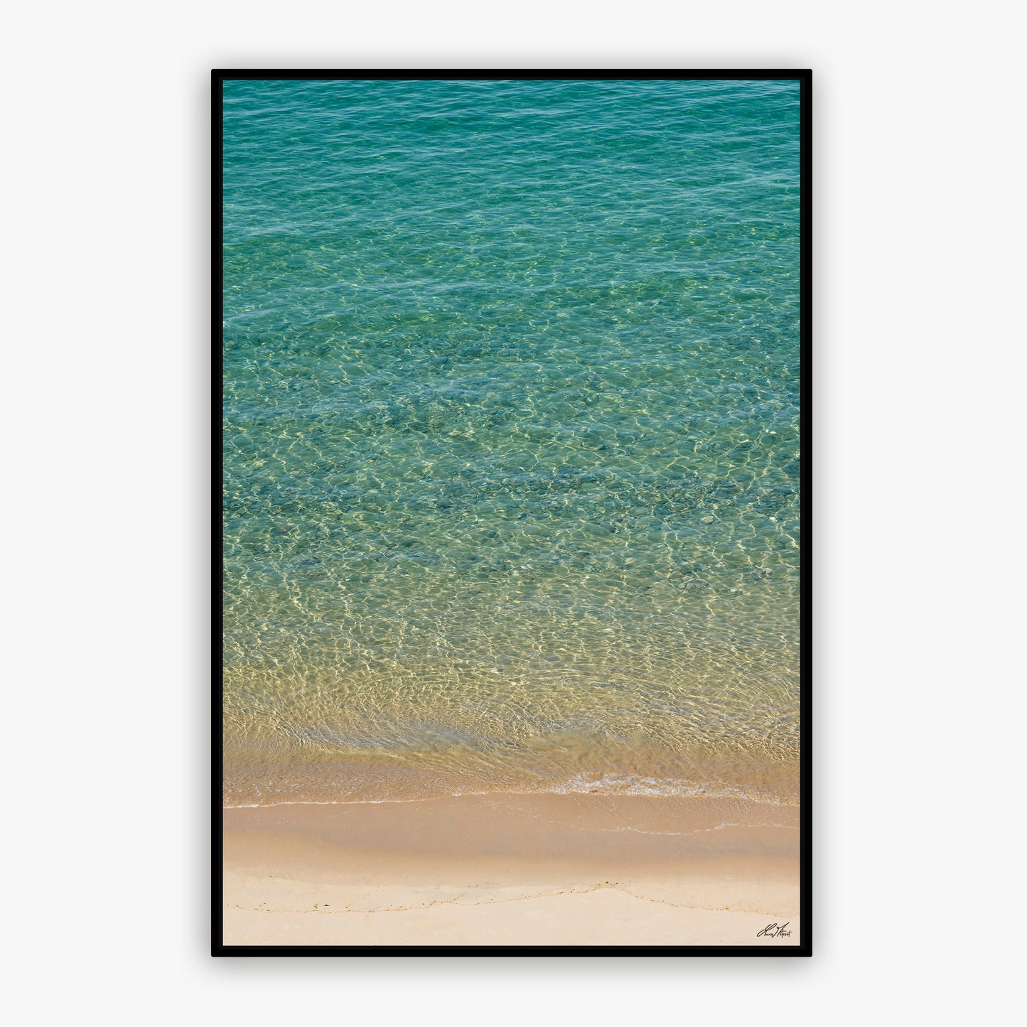 Eau Turquoise Houat - Fine ART